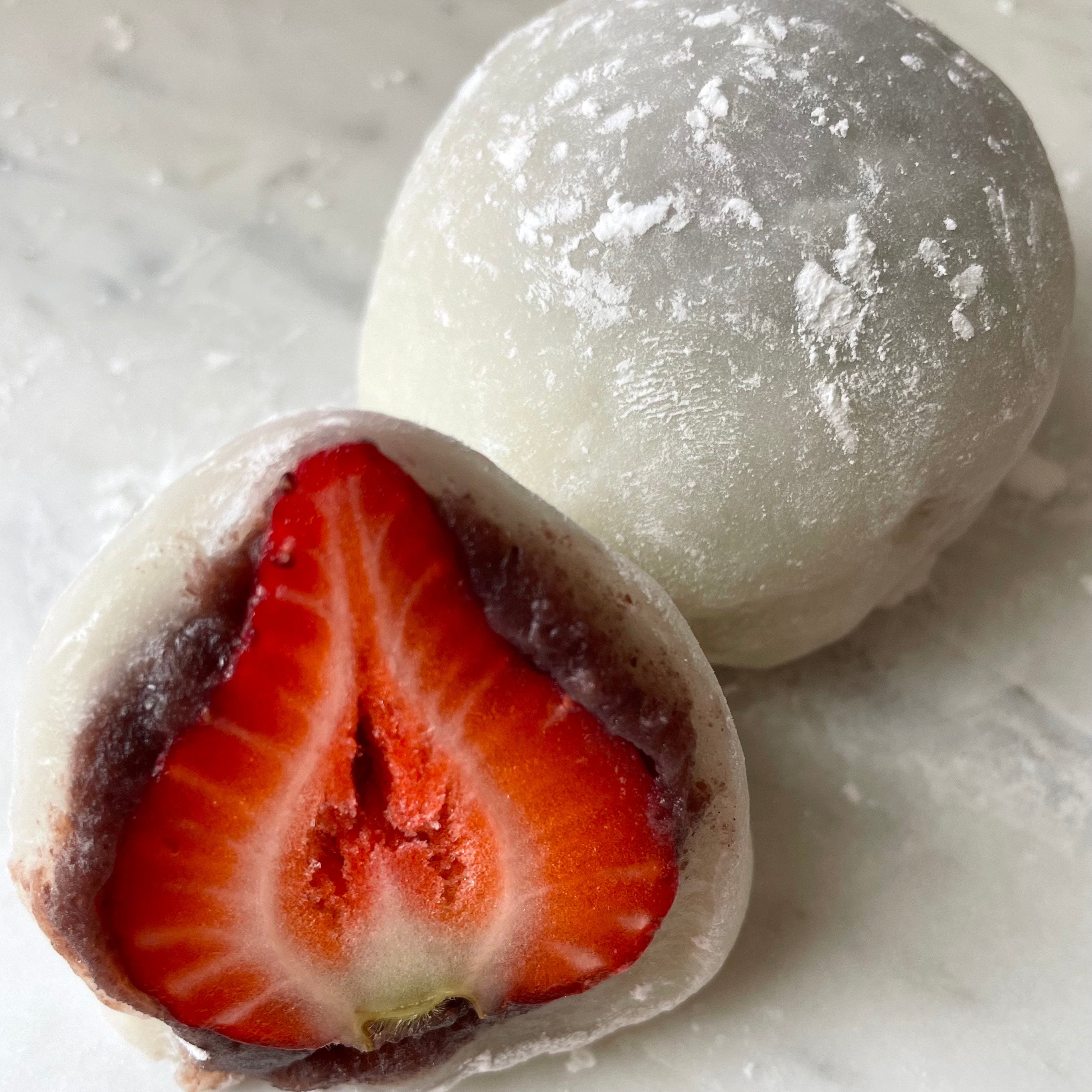 1 dozen fresh strawberry mochi | Honolulu Mochi LLC